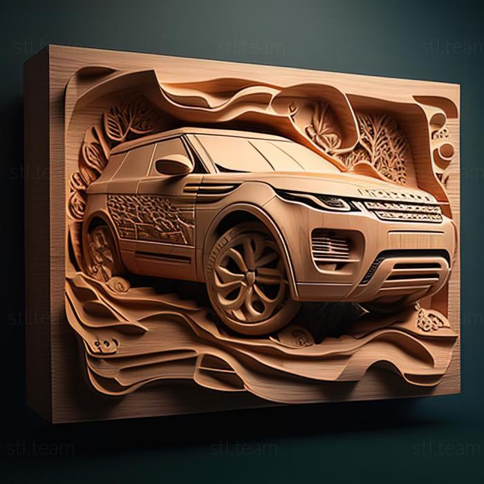 3D модель Land Rover Range Rover Evoque (STL)